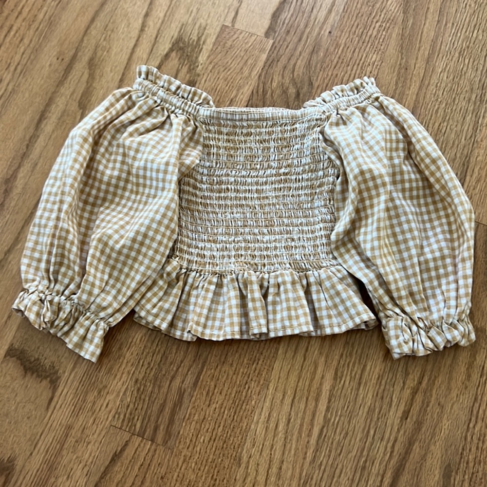 House of Paloma smocked top